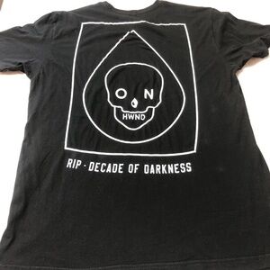 Violent Gentlemen HWND Skull Black T-shirt Large